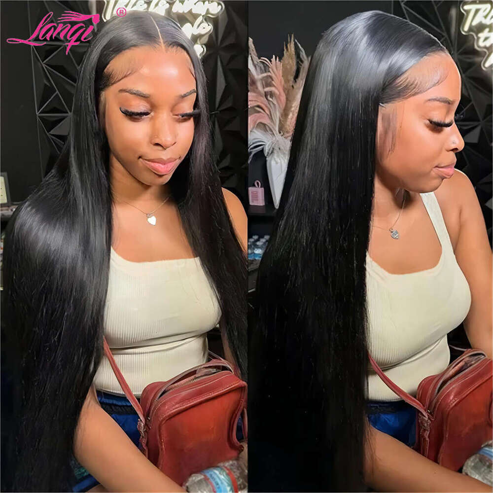 x Lace Wigs Human Hair Frontal Wig X Transparent Front Straight Brazilian Remy Clousre