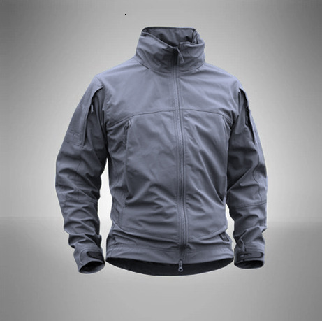 2024 New Designer Soft Shell Outdoor Assault Men's 3-in-1 Waterproof, Windproof, Breathable Spring and Autumn Jacket Tactical Coat Mountaineering