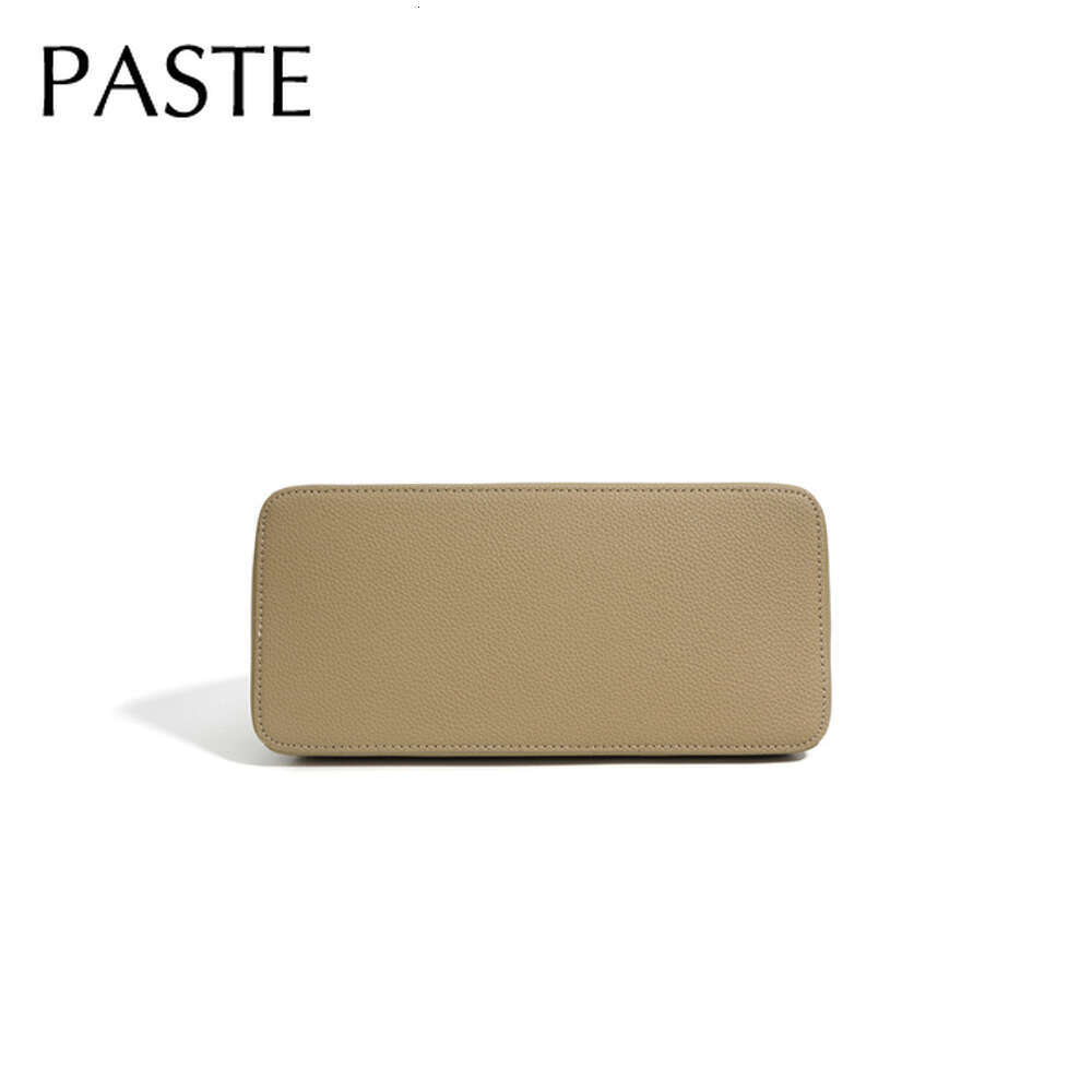 New Large Capacity SAFFIANO Tote Beige Color Natural Genuine Cow Leather Women Shoulder Bag Fashion Wedding Ladies Handbag