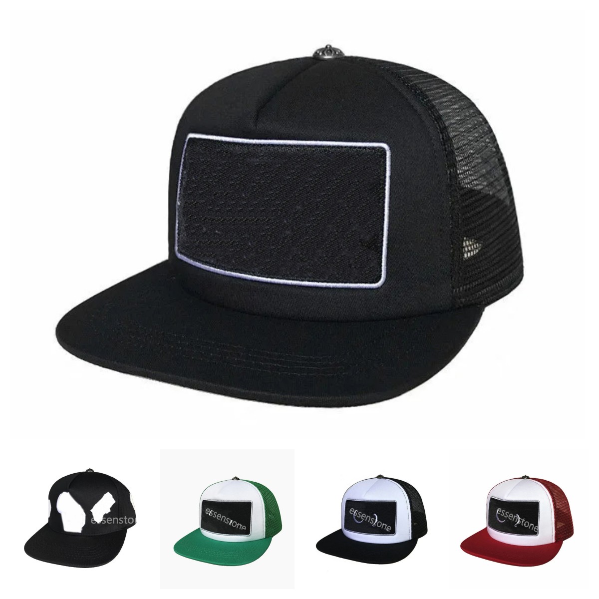 Fashion hat 24ss cross flower designer caps baseball hat mens Snapbacks blue black women hats high quality brand chcap sun hat chsnapback hat