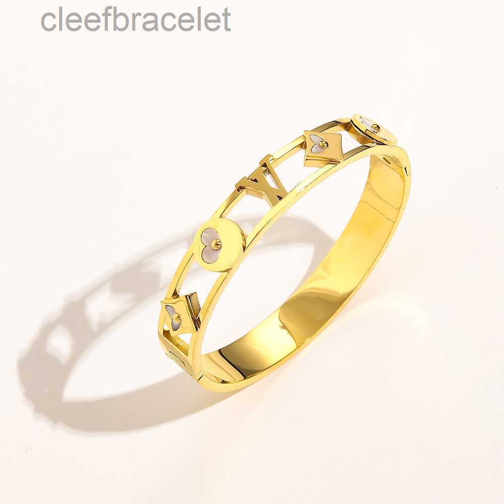 Black Friday Designer Designer Branded Bracelets Women Bangle Luxury Designer Jewelry 18K Gold Plated Stainless steel Wedding Lovers Gift Bangles Wholesale ZG116