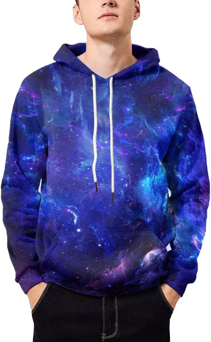 Hoodie for Mens Womens Unisex Colorful Graphic Hoodies 3D Print Cool Sweatshirt Cool Design with Pocket for Men and Women Graphic Warm and casual