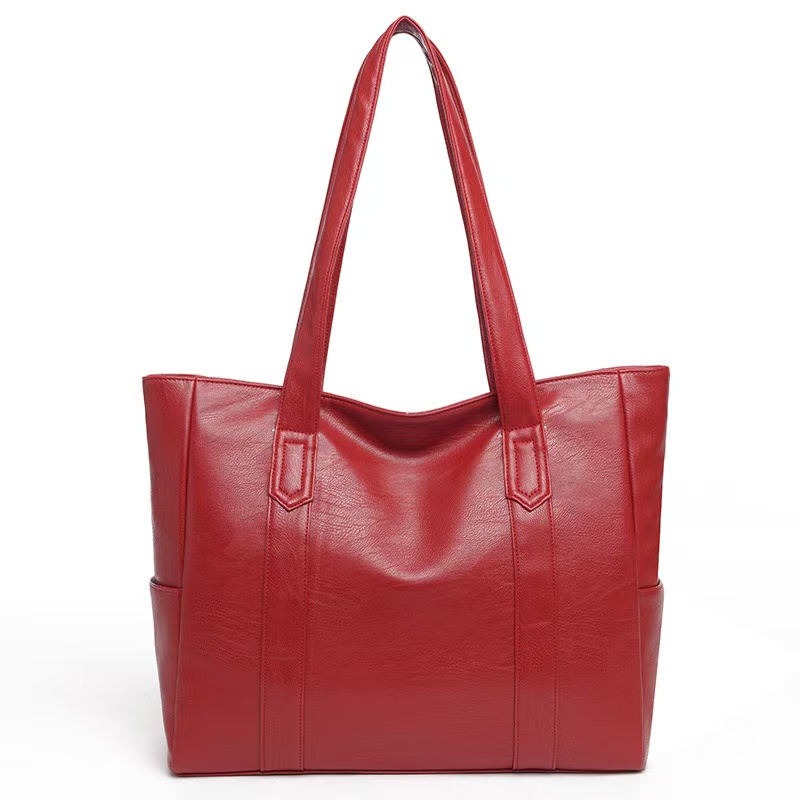 Vintage large capacity designer handbag, retro vegetarian shoulder bag, women's commuting casual handbag