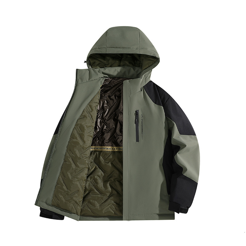 2024 New Designer Thick Wool Men's and Women's Stormtrooper Jacket Autumn New Windproof, Waterproof, Warm and Cold proof Cotton Jacket Winte