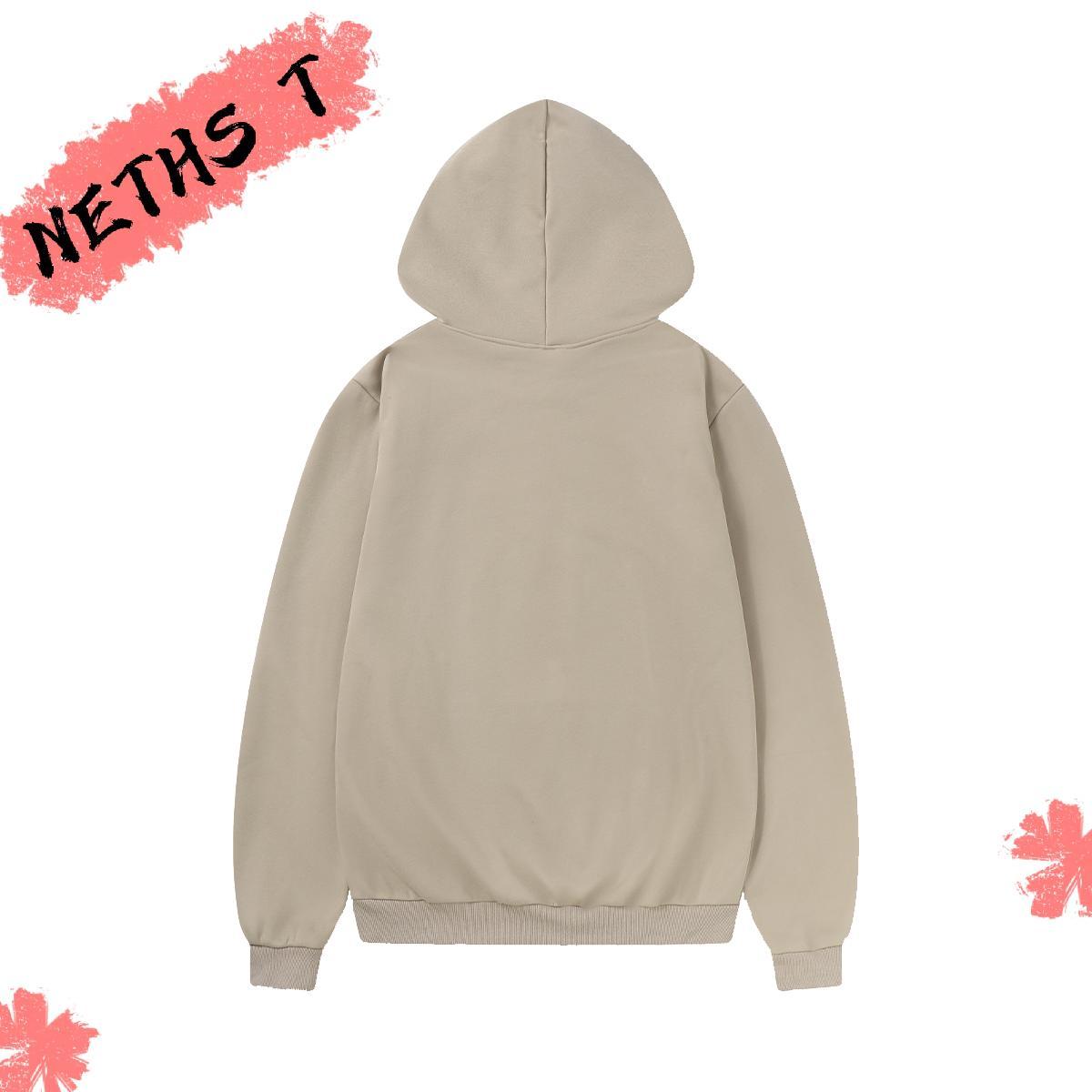 Fashion Designer Hoodie White Plus Size Brand Hoodie for Man Woman Hoody 350g Cotton Breathable Home Outdoor