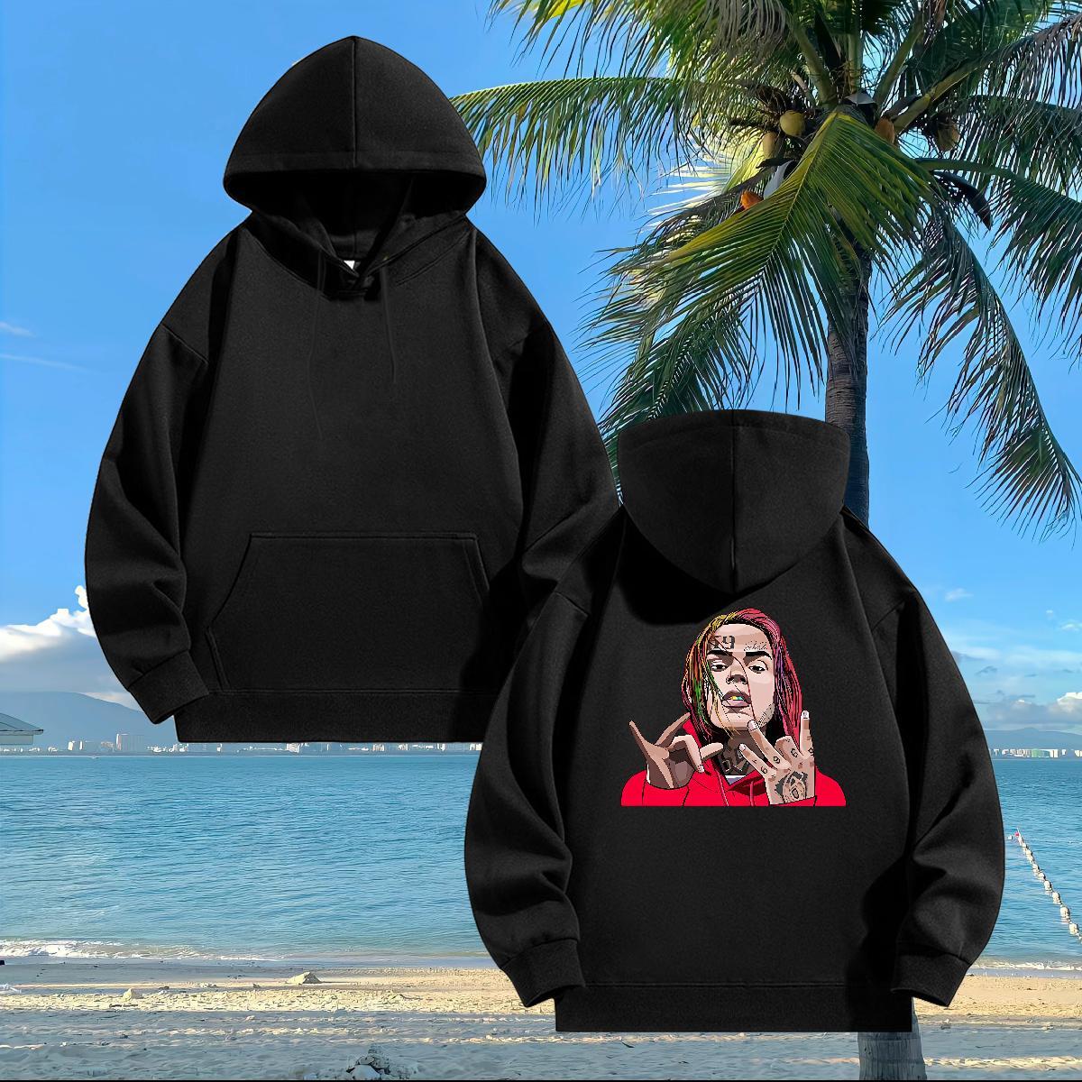 Custom Hoodie Men DIY Logo Oversized Comfortable Mens Hoodie Top Hoody Outdoor Tech Fleece Drawstring Long Sleeve