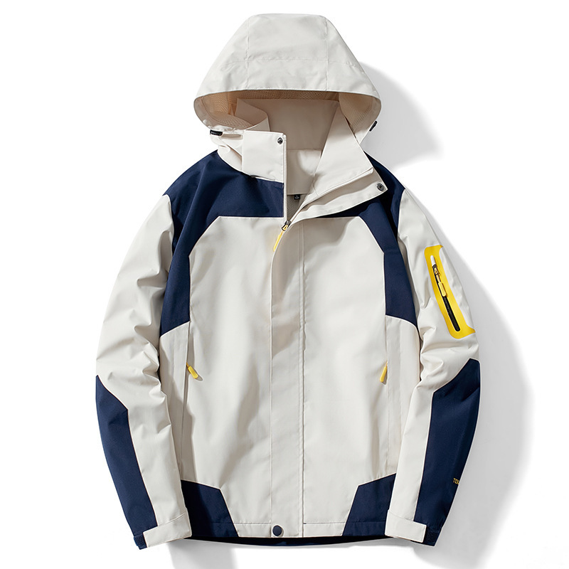 2024 new designer cross mirror outdoor men's assault suit women's spring and autumn thin windbreaker jacket waterproof and windproof