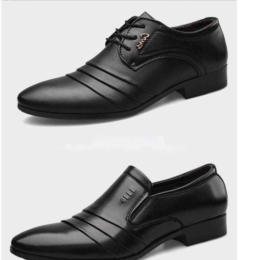 Men Dress Shoes Mens Shoes Summer New Mens Work Business Leather Shoes Mens Casual Shoes Matching Clutch Dressing 241009