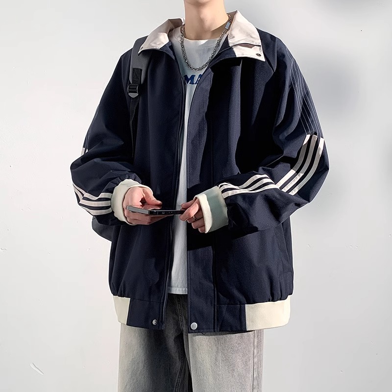 2024 New Designer NASA Spring and Autumn Boys' Work Jacket, High end Fashion Brand Loose Baseball Jacket, Autumn and Winter Assault Dress