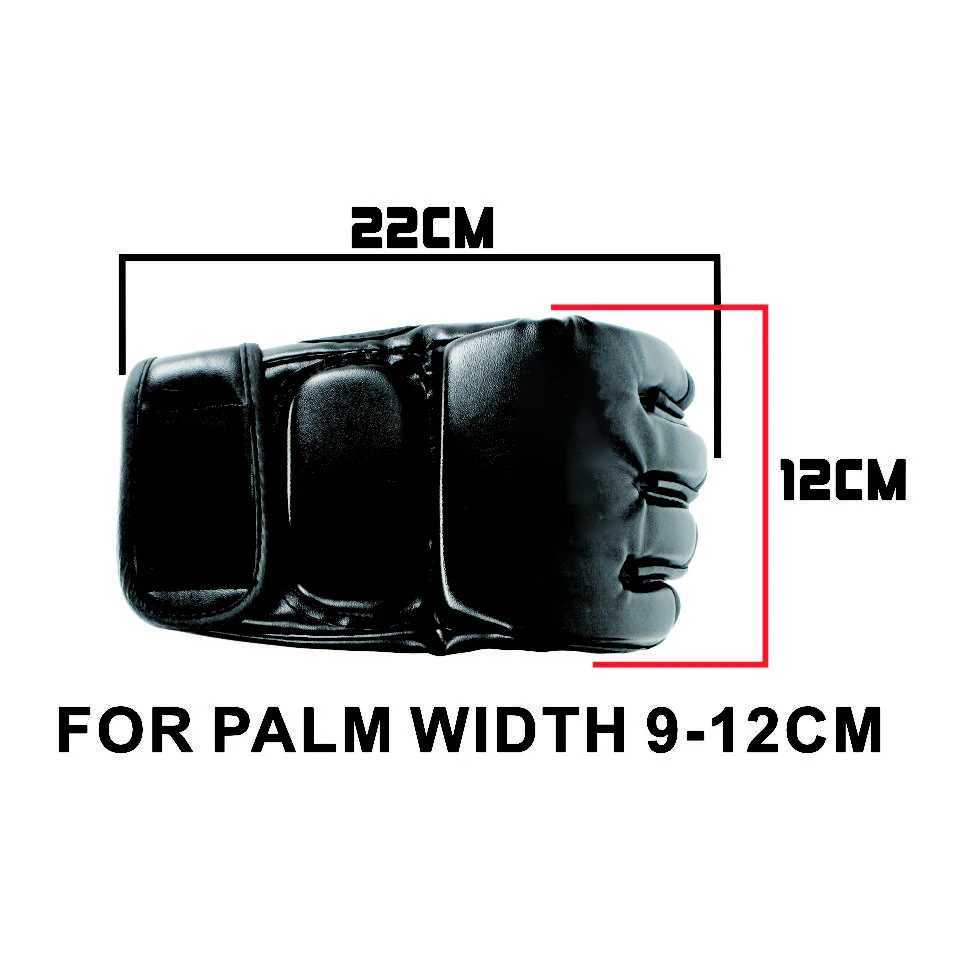 MMA Black ferocious fighting half-finger gloves Tiger muay thai boxing pads boxing gloves men mma fight sanda glove box MMAXJ241028