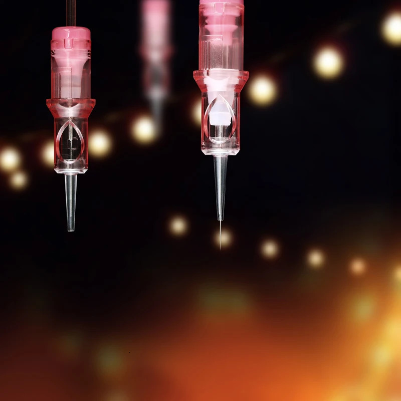 20 pieces/box high-quality pink VIPER PMU Sharp durable and long-lasting tattoo needle permanent makeup box 241009CJ