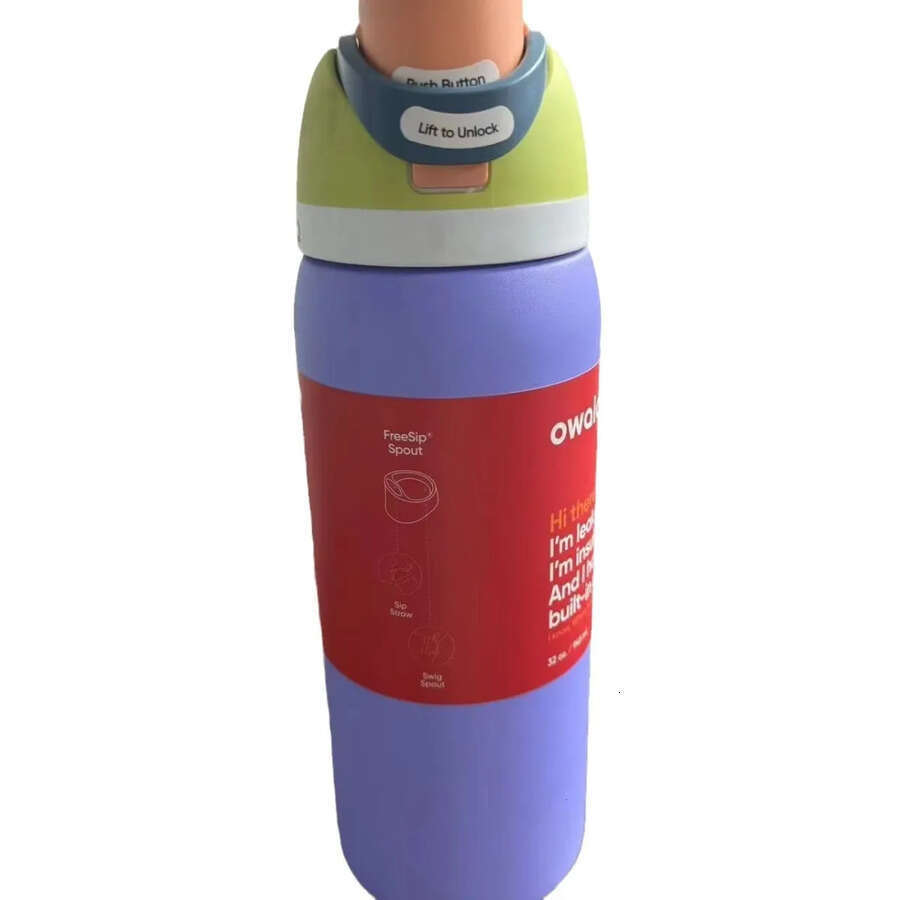 NEW 2024 OWALA Insulated Stainless Steel Water Bottle - Space Pot Vacuum Sealed Cup for Outdoor Sports dh910320090