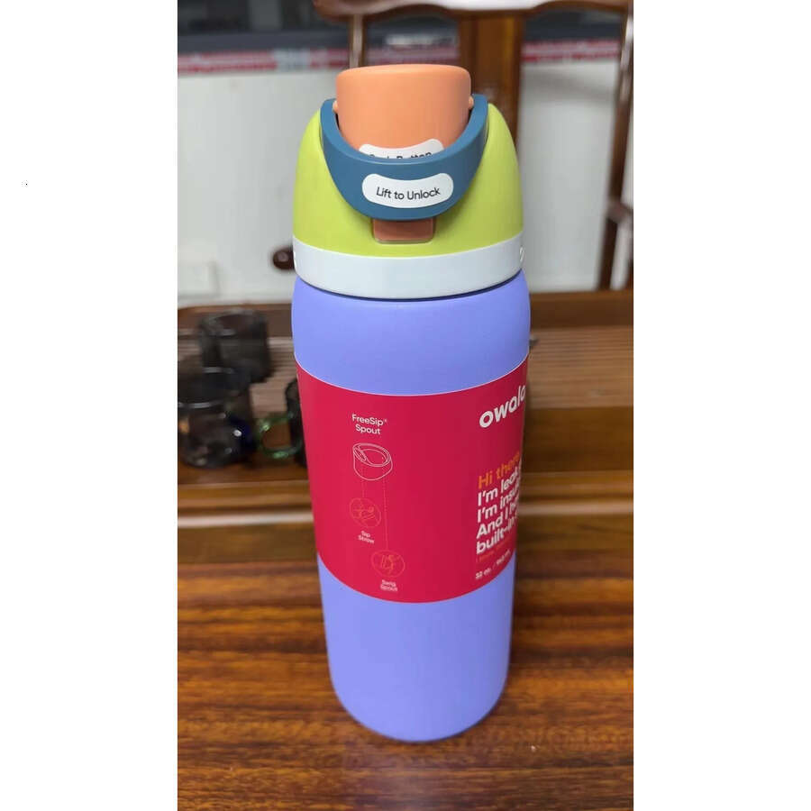 NEW 2024 OWALA Insulated Stainless Steel Water Bottle - Space Pot Vacuum Sealed Cup for Outdoor Sports dh910320090