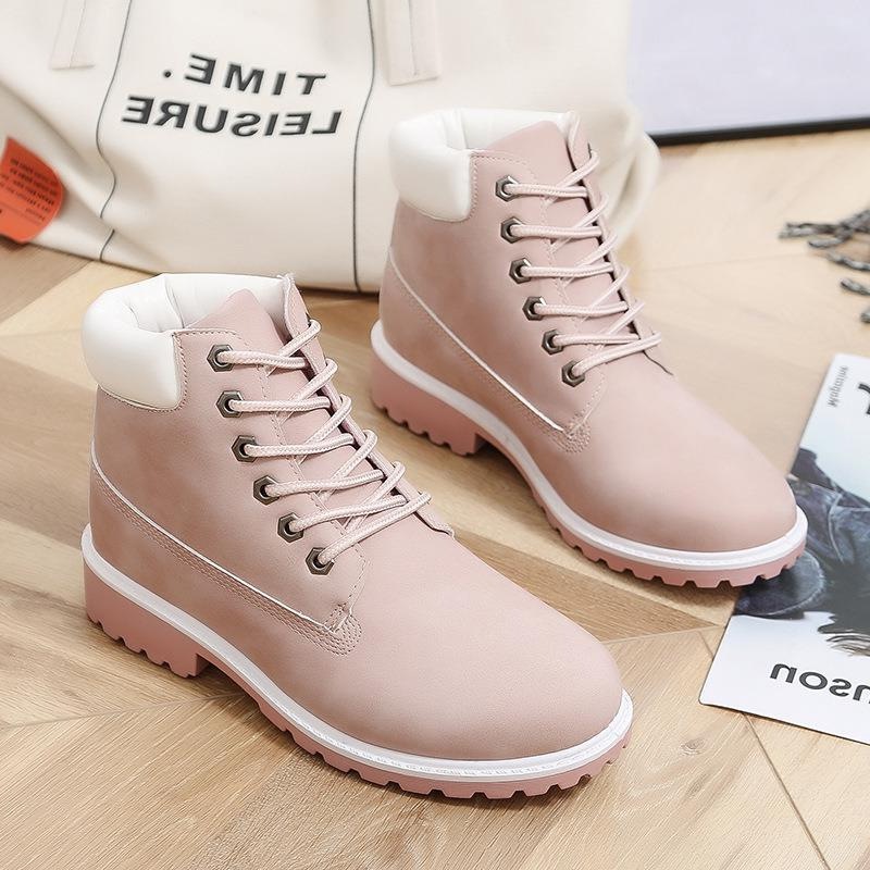 new free shipping designer womens rain snow fur winter boots leather work shoes platform martin boot mens booties