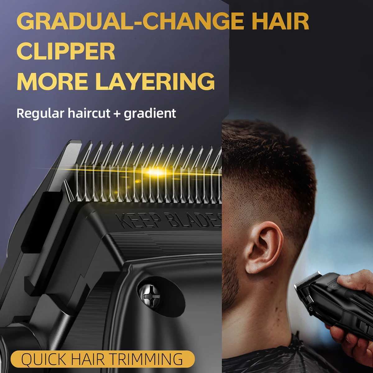 KIKIDO KK-2578T Professional Electric Set Rechargeable Hair Clipper W241028 C260312