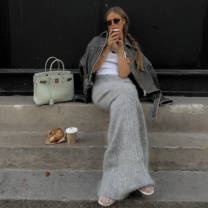 Lygens Knitted Elegant Body Solid Elasticity Waist Womens Skiing Winter Wholesale Street Clothing Korean Y2K Fashion Clothing 241028