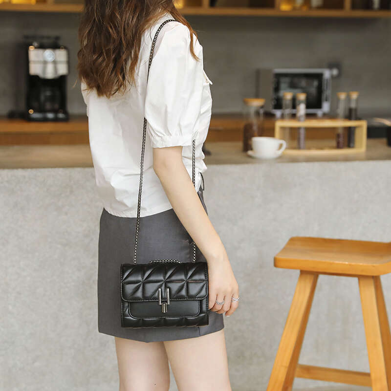 Designer Bag Lingge Bag, Chain Bag, Single Shoulder Bag, Diagonal Cross Style Crossbody Bag For Women tote bag purse luxury bag