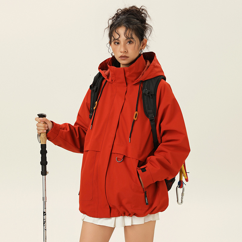 2024 New Designer Rose's Story Stormtrooper Huang Yimei's Thin Loose Men's and Women's Mountaineering Jacket Autumn Collection