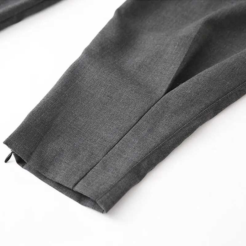 Loose High Waist Suit Pants Womens 2022 Spring And Autumn New Corset Overalls Temperament Casual Radish Harlan PantsX241028