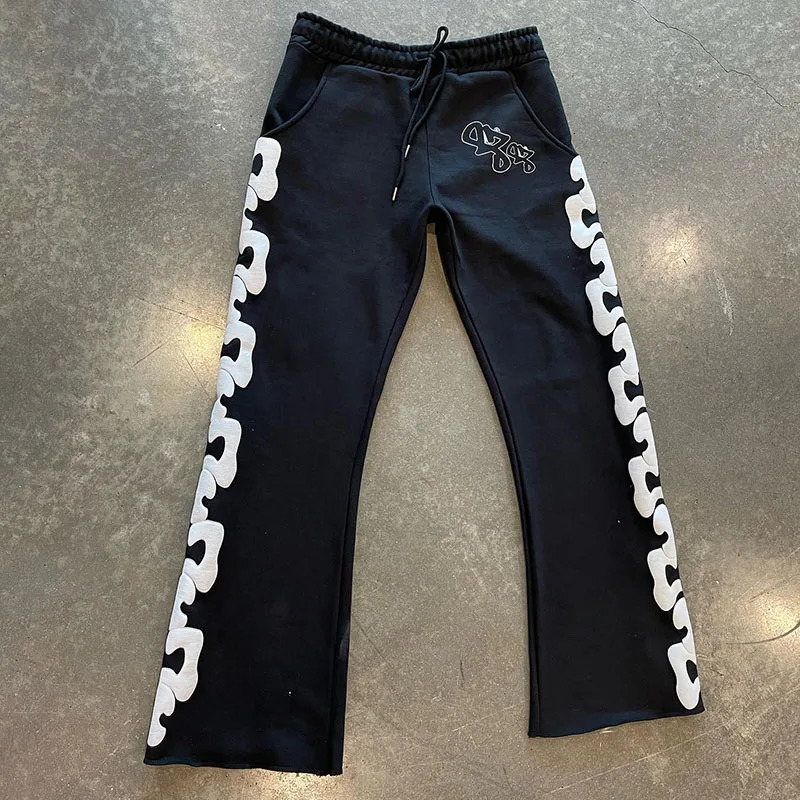 Y2K Cargo Pant Overalls Minus Pants Harajuku Fashion Casual Loose Men Rock Straight Wide Leg Hip Hop Streetwear Joggers 241024