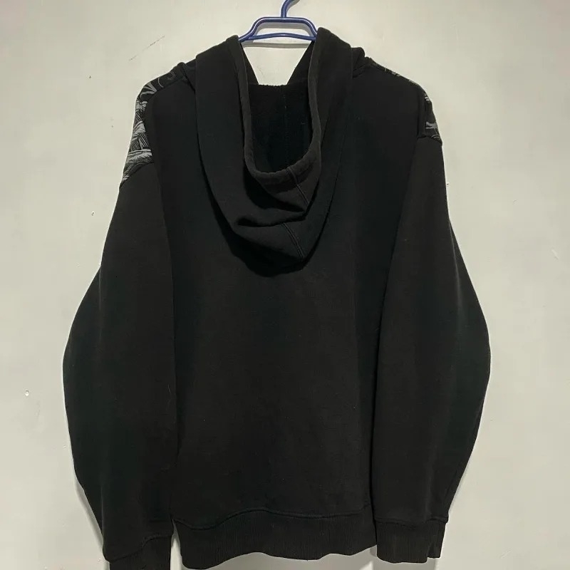 Street Fashion Oversized Wings Printed Hoodie Mens Y2K Harajuku Retro Hip Hop Pop Casual Sports Hoodie 241025