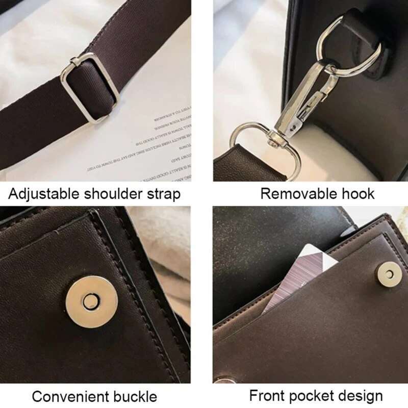 Designer Bag Classic Designer PU Leather Crossbody Bag For Women Travel Handle Handbag Fashion Shoulder Messenger Bag Ladies Small Flap Bag tote bag p