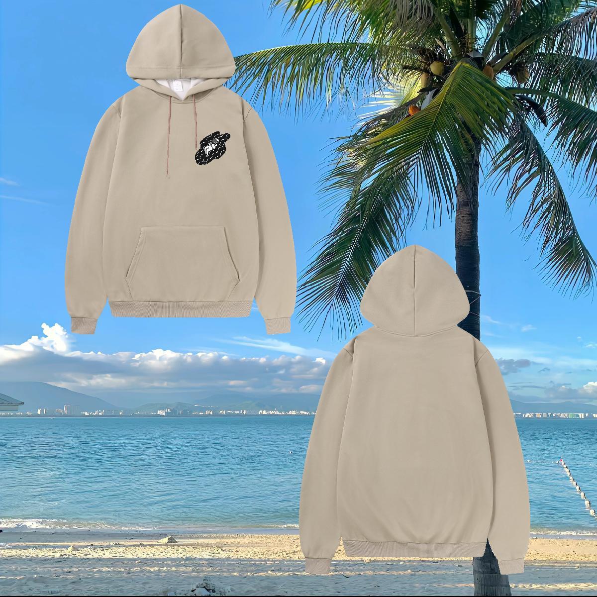 DIY Customized Women Hoodie Custom Printed Loose Couples Hoodie Tops Hoodie Tech Fleece Hooded Collar Street