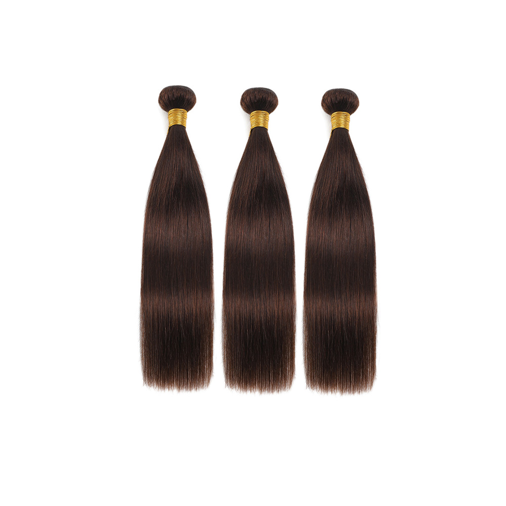 Brazilian 100% Human Hair Extensions Silky Straight 1B/4/27 P4/27 1B/30 1B/27 2# 4# 27# Double Wefts 3 Bundles 30inch