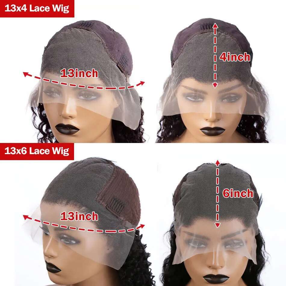 J Burgundy Lace Front Wig Short Bob Hair Human x Deep Wave Frontal Red Colored Curly Wigs