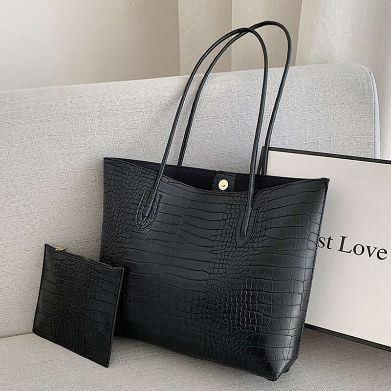 PU Large Leather Shoulder Bag for Women Trend Designer Female Fashion Handbags Purses Tote Bags s