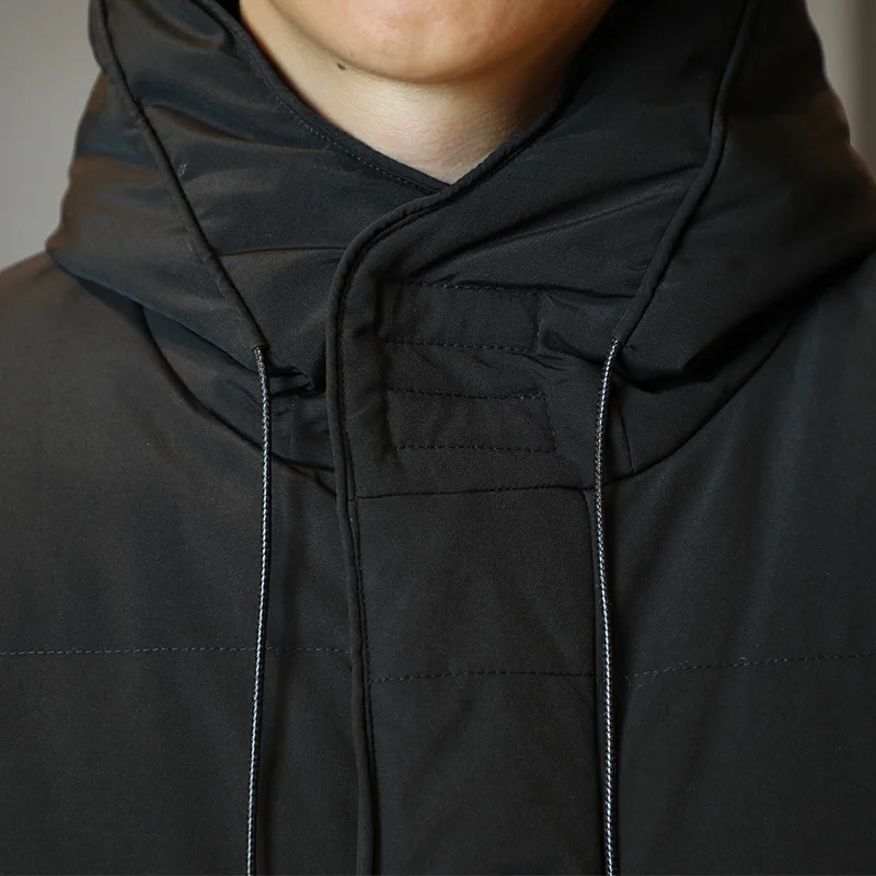 Top Quality Hooded Casual Fashion Long Thicken Outwear Parkas Jacket Men Winter Windbreaker Coat Clothing Oversize 241024