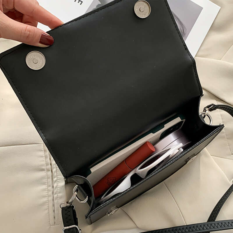 Solid New Color Fashion Shoulder Handbags Female Travel Messenger Bag Plaid Small PU Leather Crossbody Bags For Women s