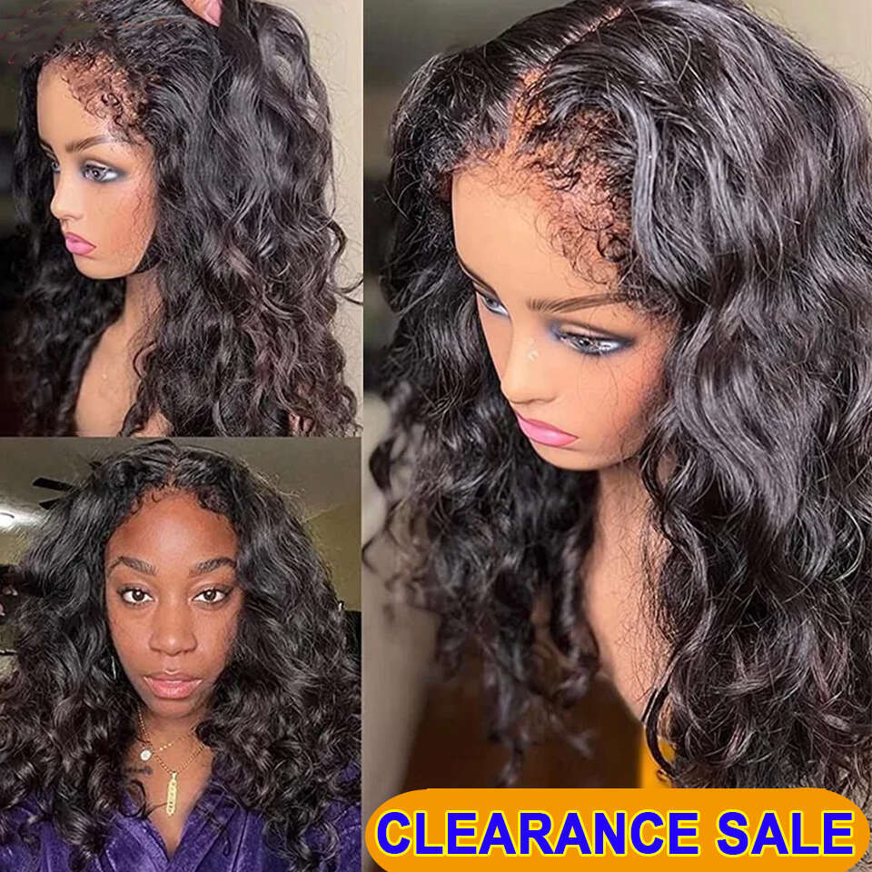 Wholesale x Natural Wave Lace Front Human Hair Wigs For Women c Edges Curly Baby Glueless Wig Virgin