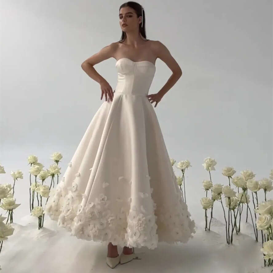 Stunning Wer Prom Dresses With Cape Sweetheart Ruffles Ankle Length Formal Evening Party Gown Satin Short A E Vestidos De Novia 0516