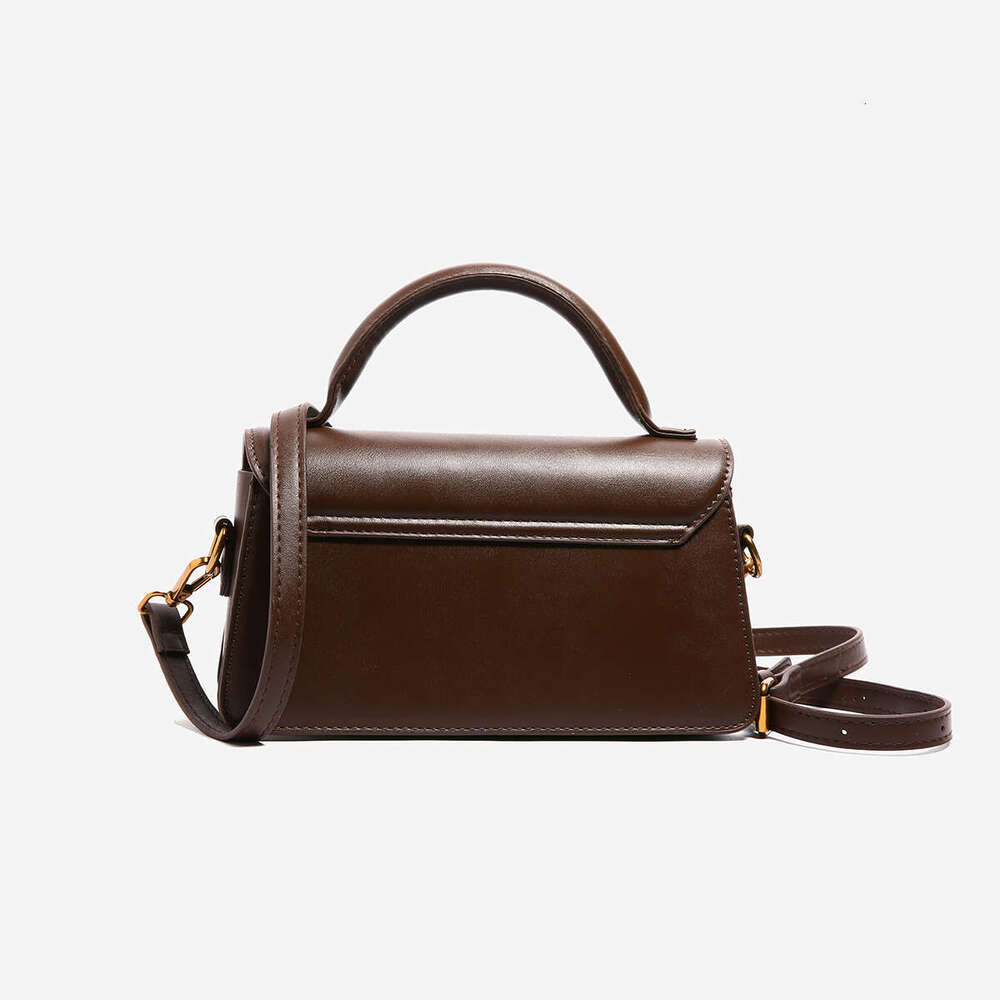 Leather Small Armpit Bags for Women, Chain Shoulder, Crossbody Bag, Ladies Vintage Underarm Handbags, Summer
