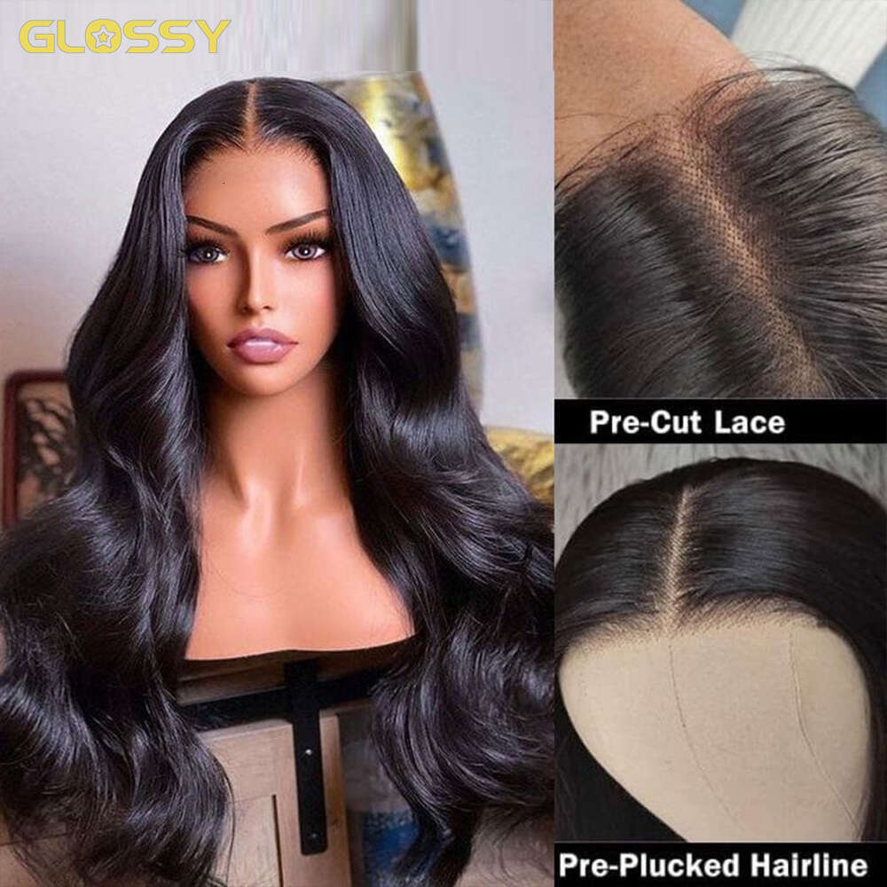 Body Wave Wear And Go Human Hair Wig Pre Plucked Ready To For Women Precut x Hd Lace Front Wigs On clearance Sale