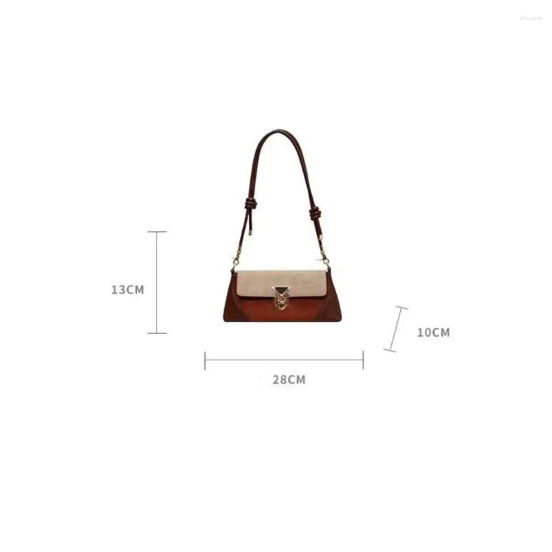 Totes Fashion Soft Underarm Shoudler Bags PU Retro Style Crossbody Tote Purses For Women