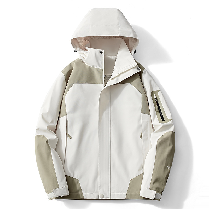 2024 new designer cross mirror outdoor men's assault suit women's spring and autumn thin windbreaker jacket waterproof and windproof