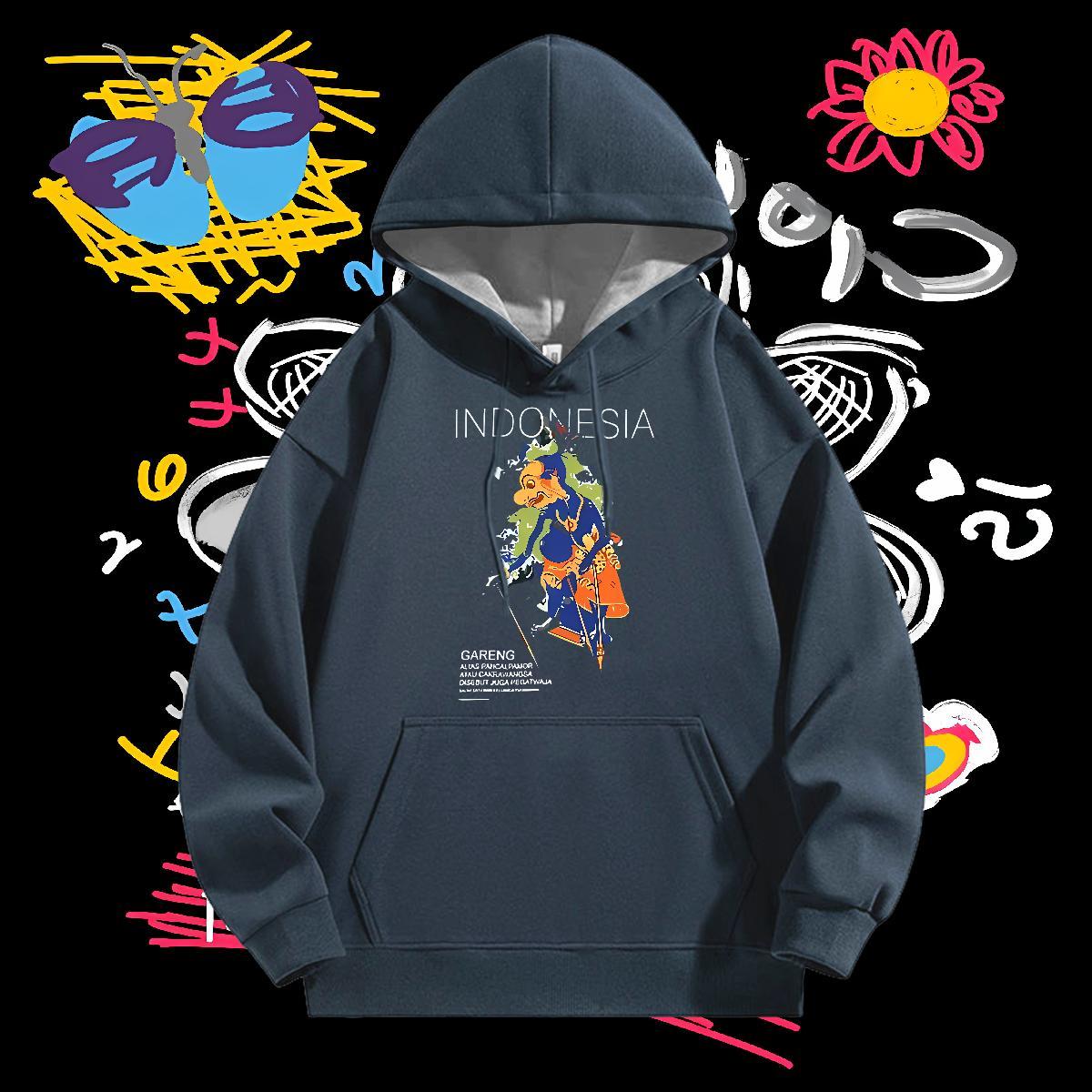 Casual New Unisex Sweatshirts Hooded Collar Breathable Comfortable Hoodie Pullover Custom Anime Top Hoodie Daily Outfit Tech Fleece
