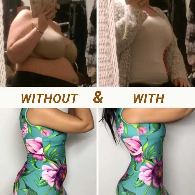 3-in-1 Waist Trainer Bra Waist Buttoned Bra Shapewear Women Waist Trainer Corset Tummy Control Body Shaper Adjustable Straps 3XLXJ241028