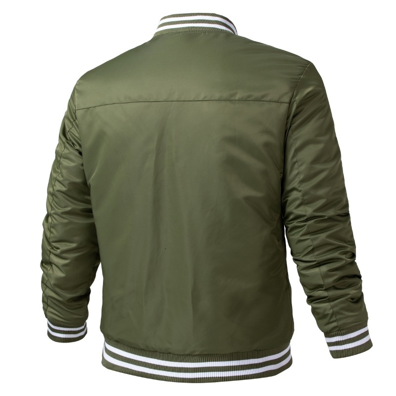 2024 New Designer US Winter Thick Work Clothes Flight Men's Embroidered Cotton Jacket