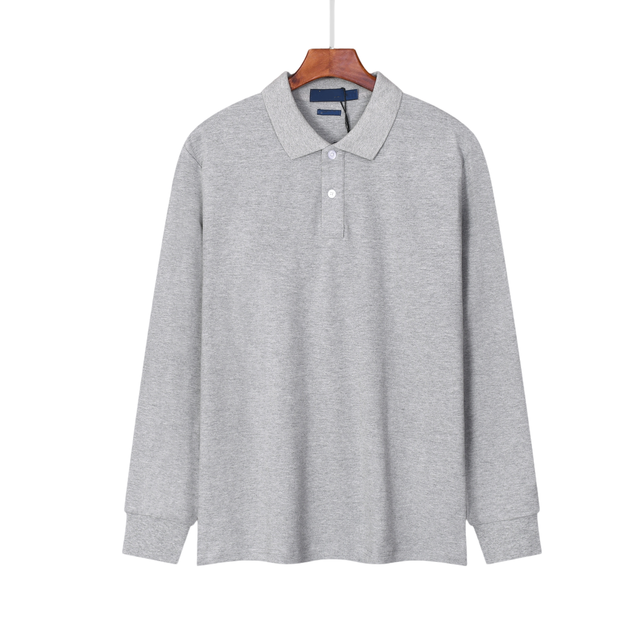 Men's casual high-end explosive half button pullover autumn hoodie design sense of new fashion brand loose matching outside wear