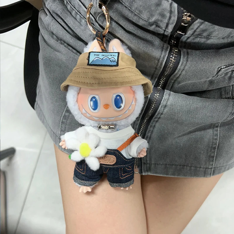 1 replica Labubu Fall In Wild Series Lisa Same The Monsters 17cm Rag Vinyl Plush Doll Play Pendants Gifts Stock 241025 a80a a19