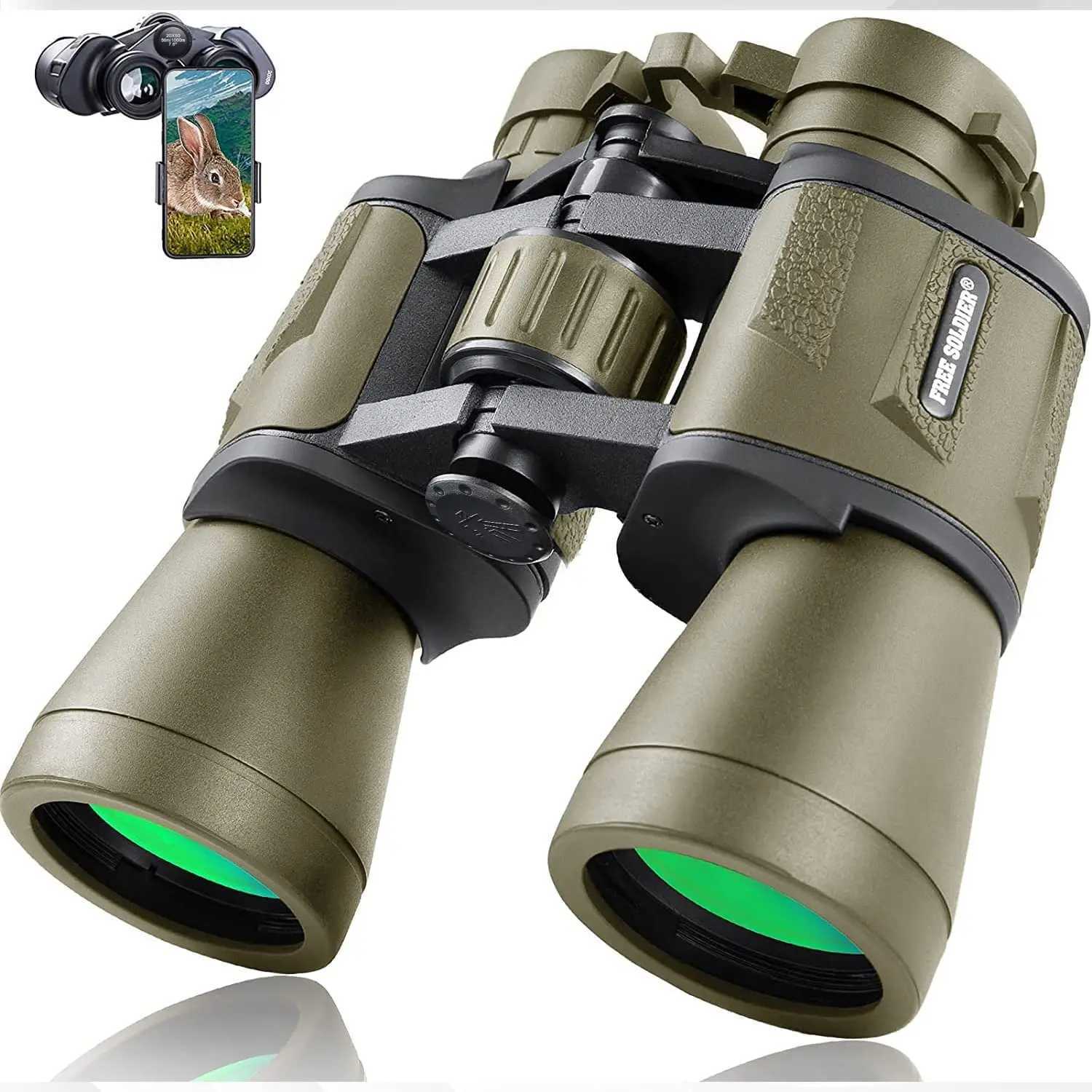 20x50 binoculars waterproof high-definition low-light night vision binoculars adult children travel hunting and stargazingXJ241028