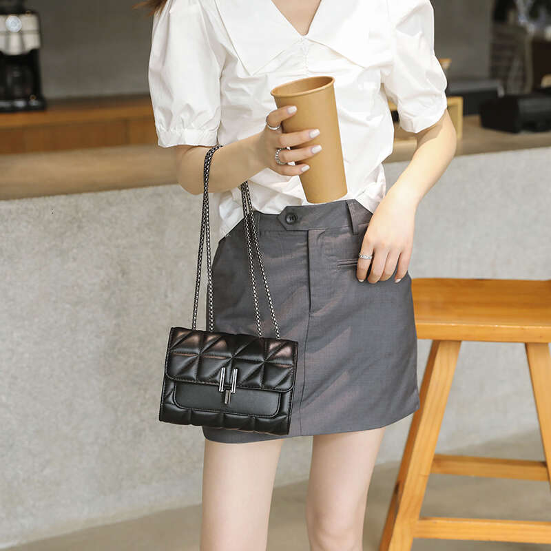 Designer Bag Lingge Bag, Chain Bag, Single Shoulder Bag, Diagonal Cross Style Crossbody Bag For Women tote bag purse luxury bag