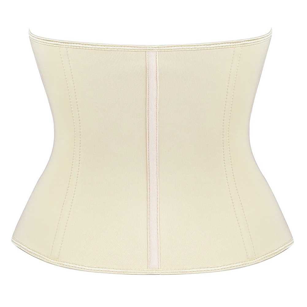 Zip And Hook Corset Womens Sweat Sauna Neoprene Waist Slimming Body ShapewearXJ241028