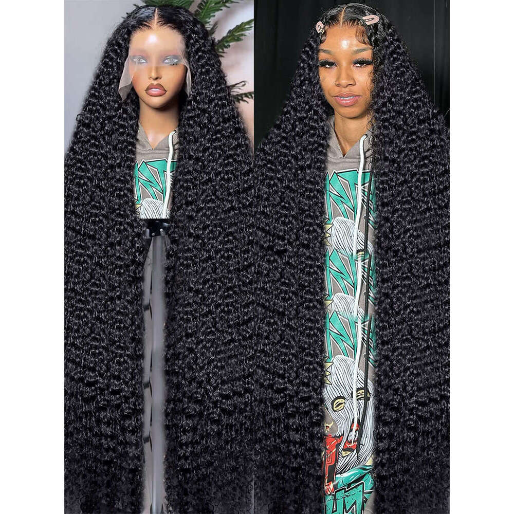 Rosabeauty Hd x Water Wave Lace Frontal Human Hair Wigs Loose Deep Front Wig Curly Closure For Women