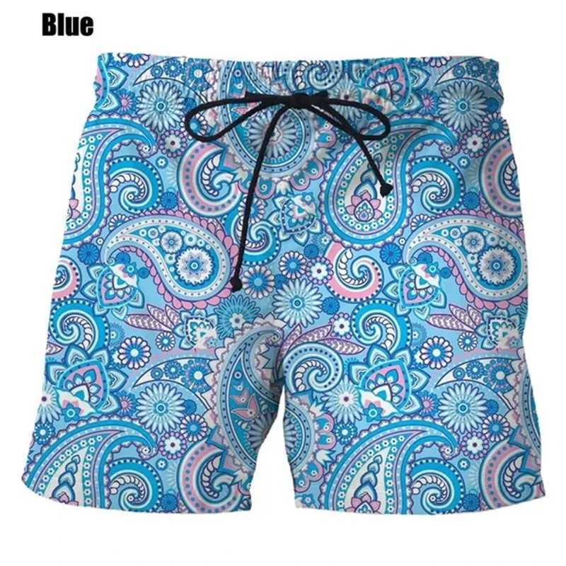 Ink Painting 3D Swimming Shorts Men Summer New Short Trunks Casual Comfort Beach Shorts Masculino Skateboarding Swimsuit X250528