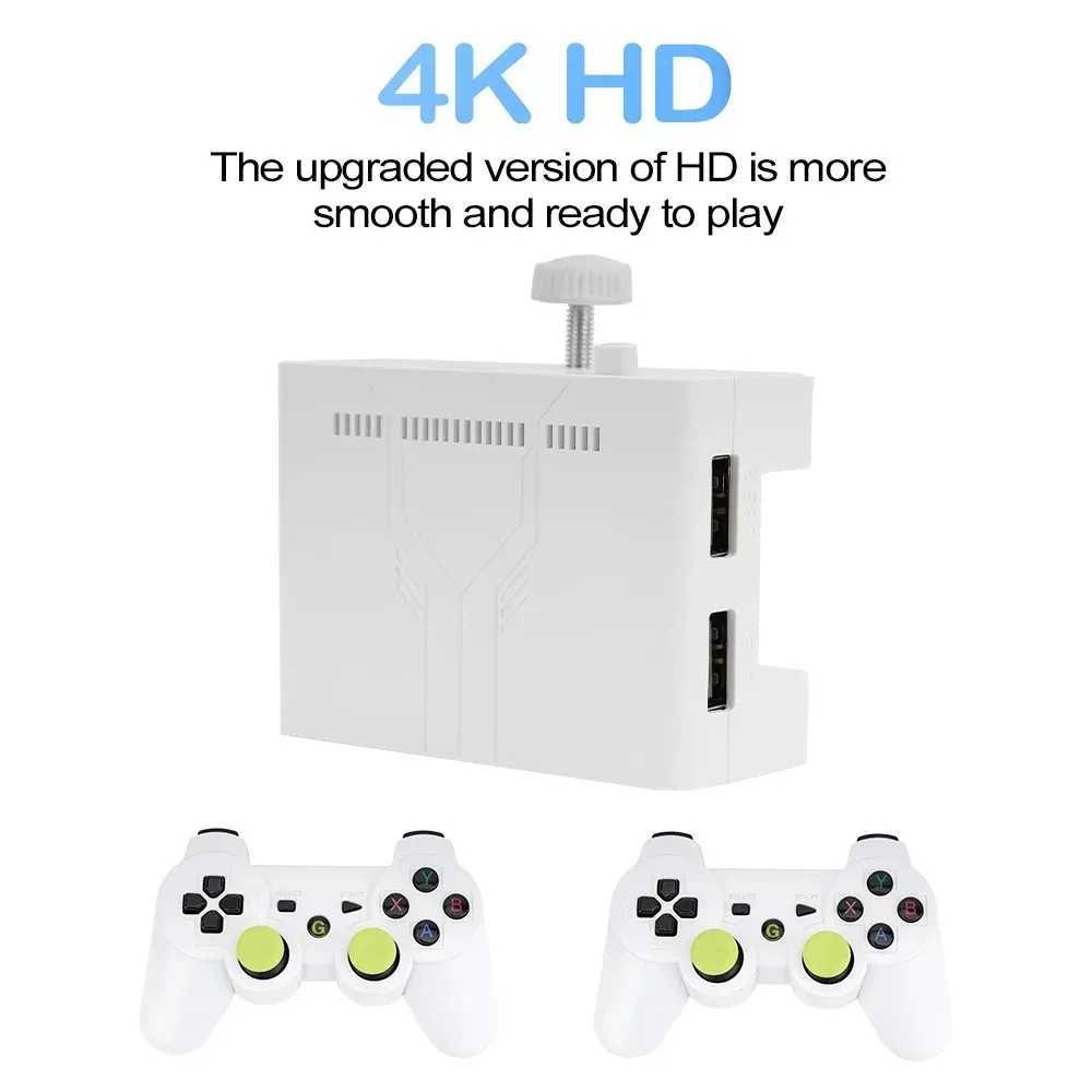 Y7 Video Game Console Linux System 256G Build 12000 Games Rechargeable Wireless Controller Low Latency Connection Player Gift Y241029