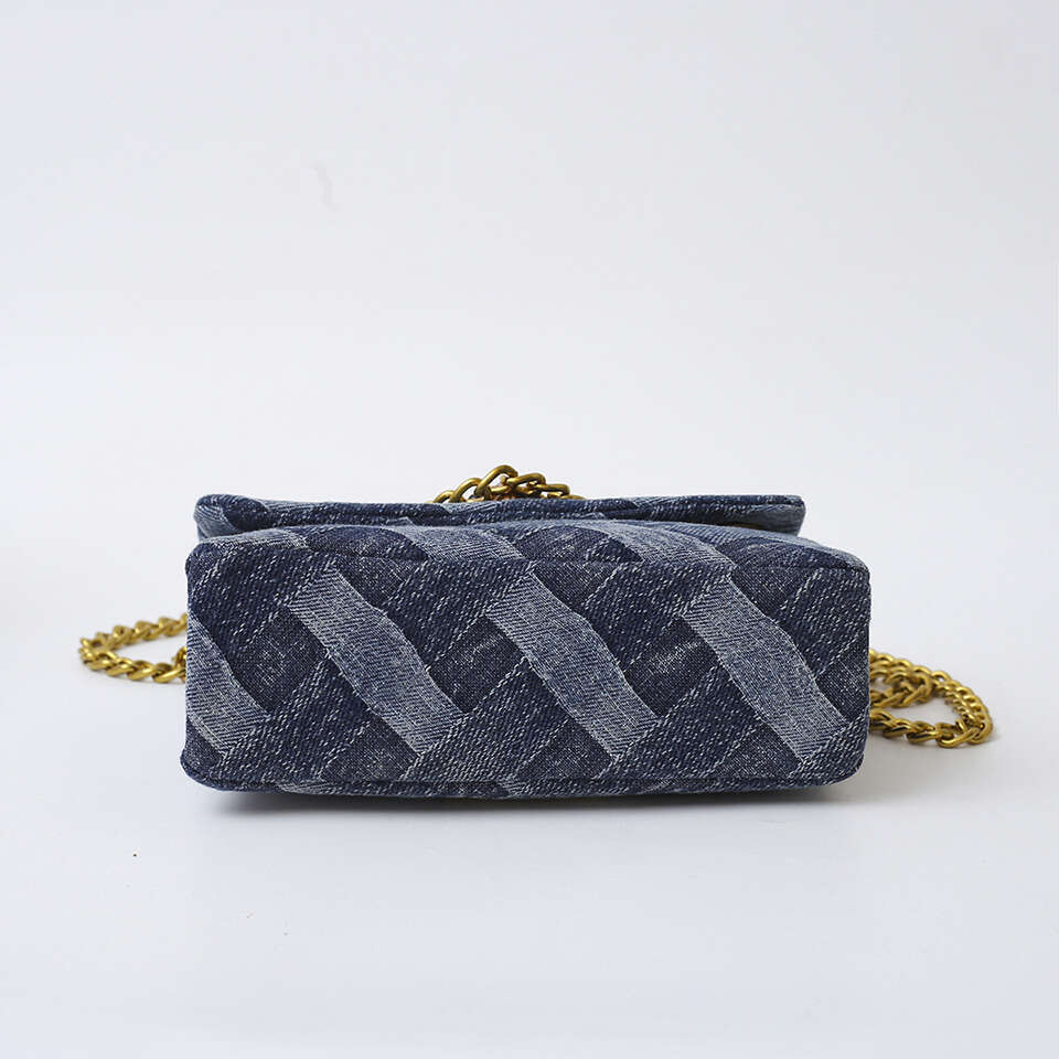 Shoulder Women's Designer Retro Eagle Head Crossbody Bags Denim Style Messenger Fashion Square Bag